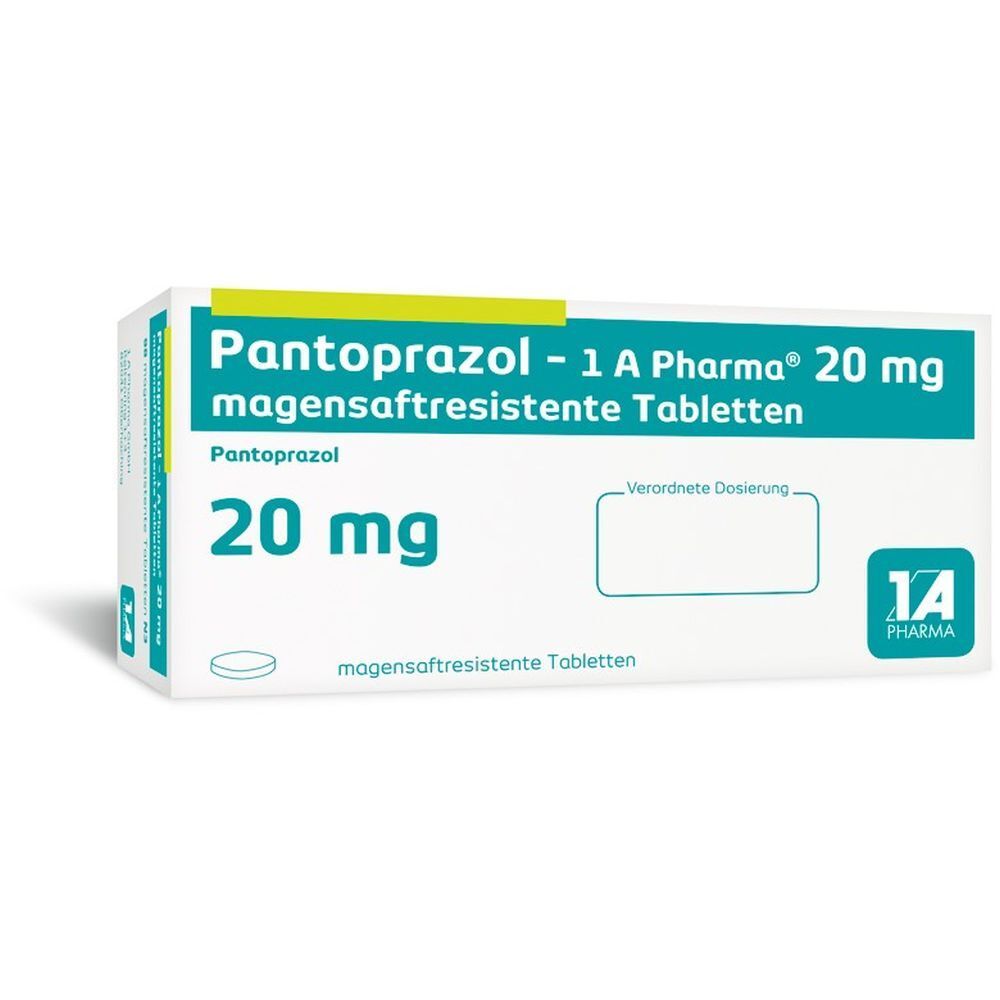 Pantoprazol 1A Pharma® 20Mg