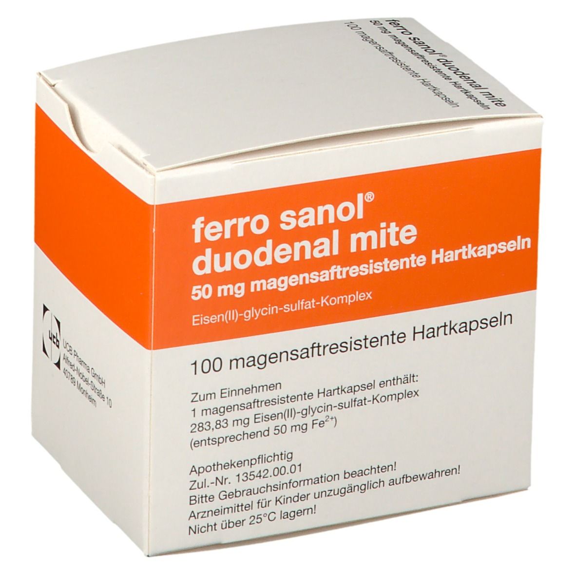 ferro sanol® duodenal mite 50 mg Kapseln