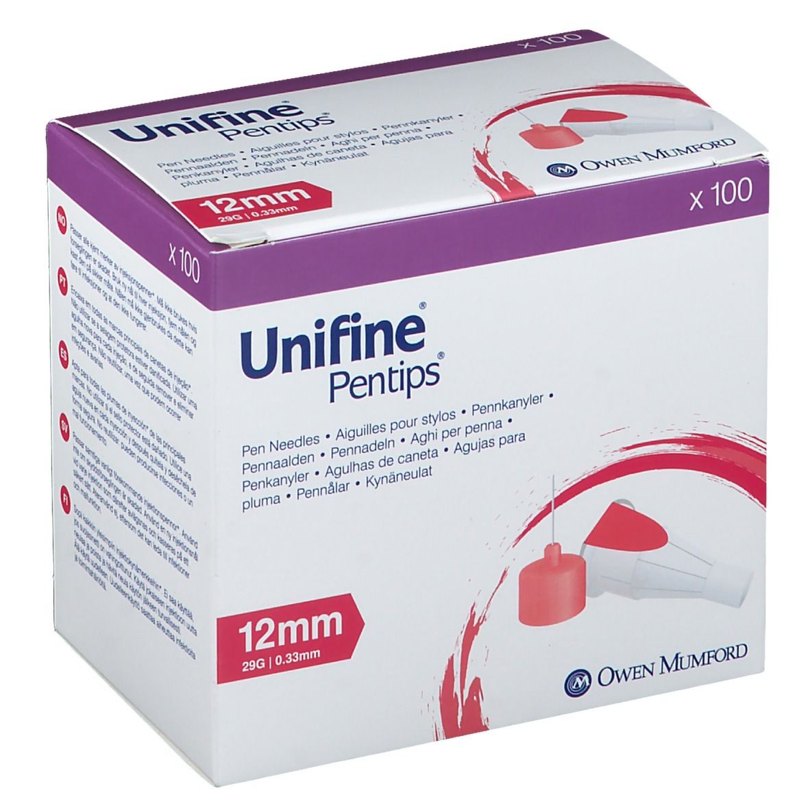Unifine® Pentips® Pennadeln 12 mm