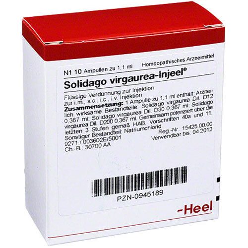 Solidago Virgaurea Injeel Ampullen 10 St