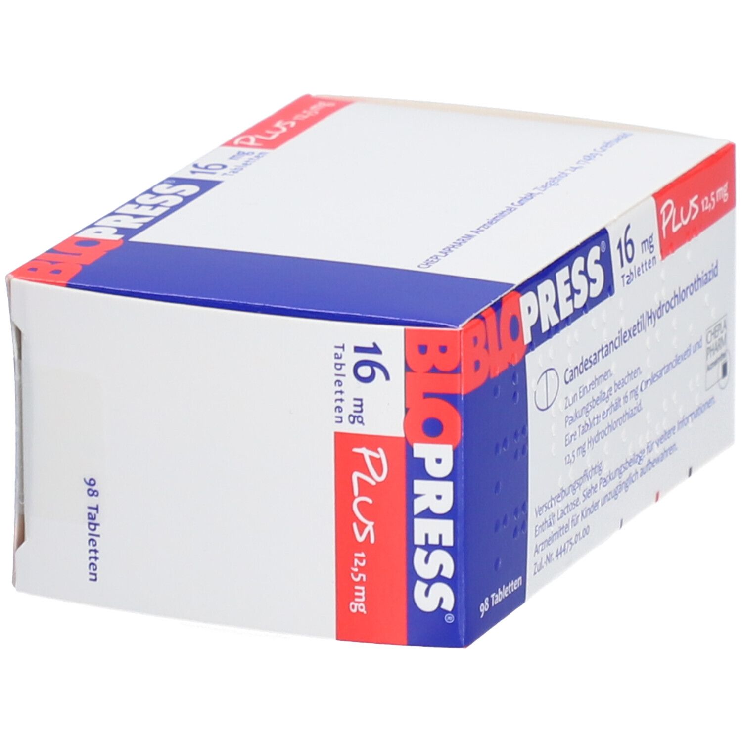 Blopress® 16 mg Plus 12,5 mg