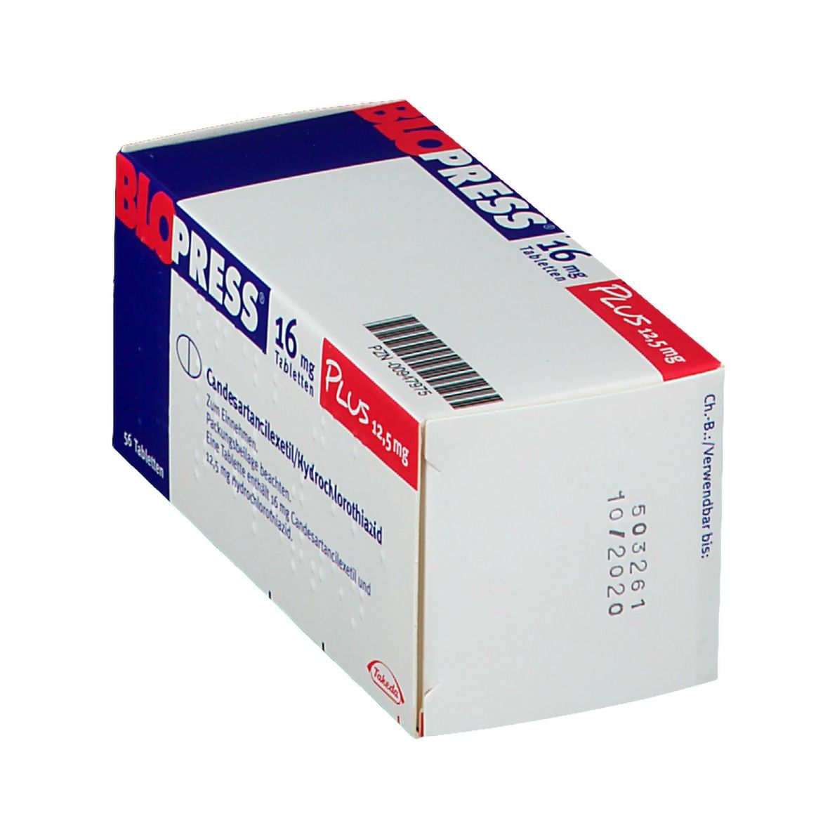 Blopress® 16 mg Plus 12,5 mg
