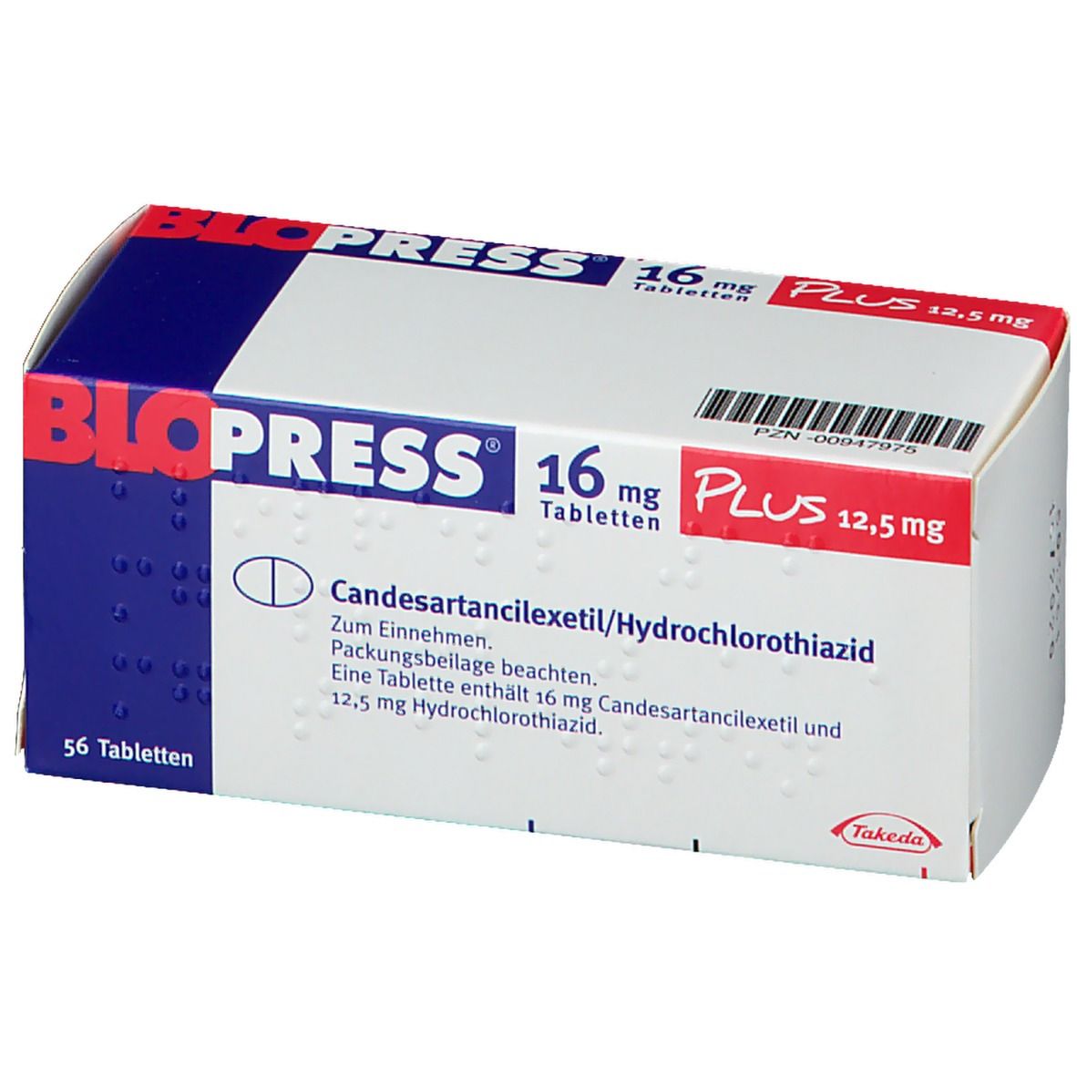 Blopress® 16 mg Plus 12,5 mg