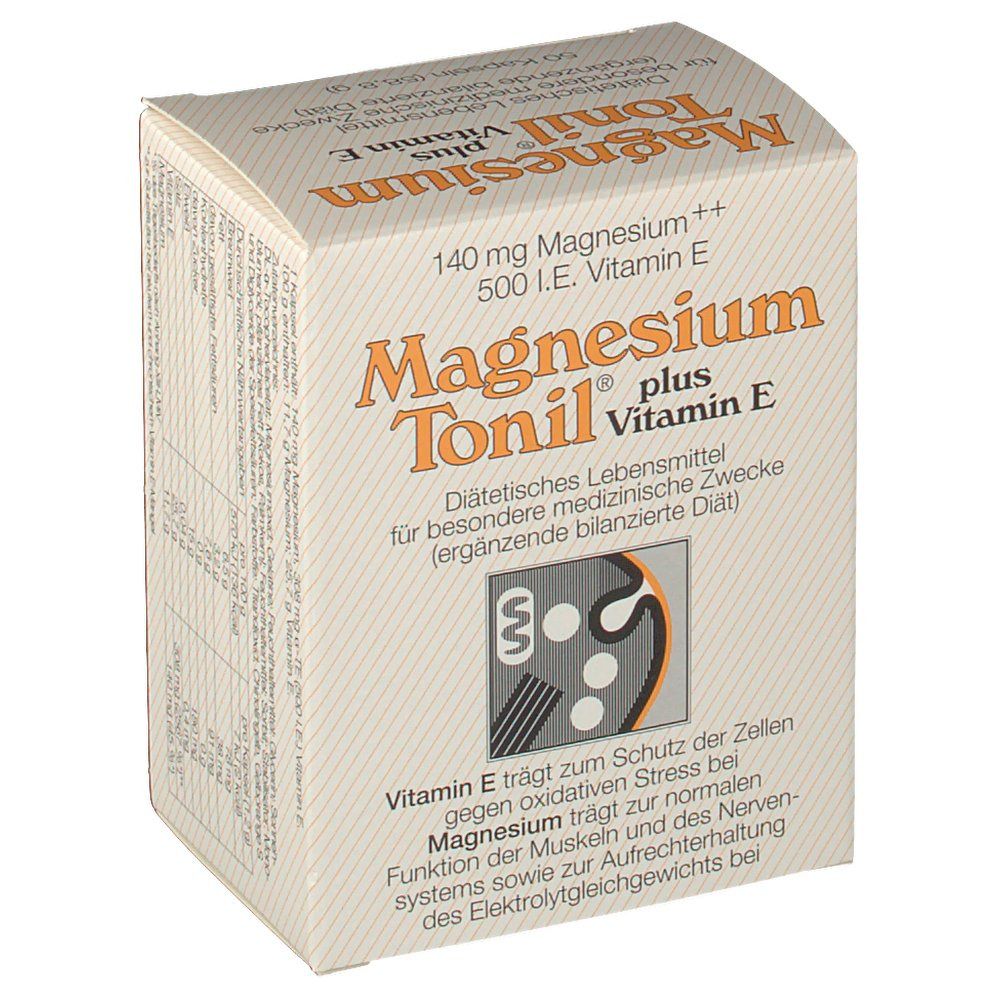 Magnesium Tonil plus Vitamin E Kapseln