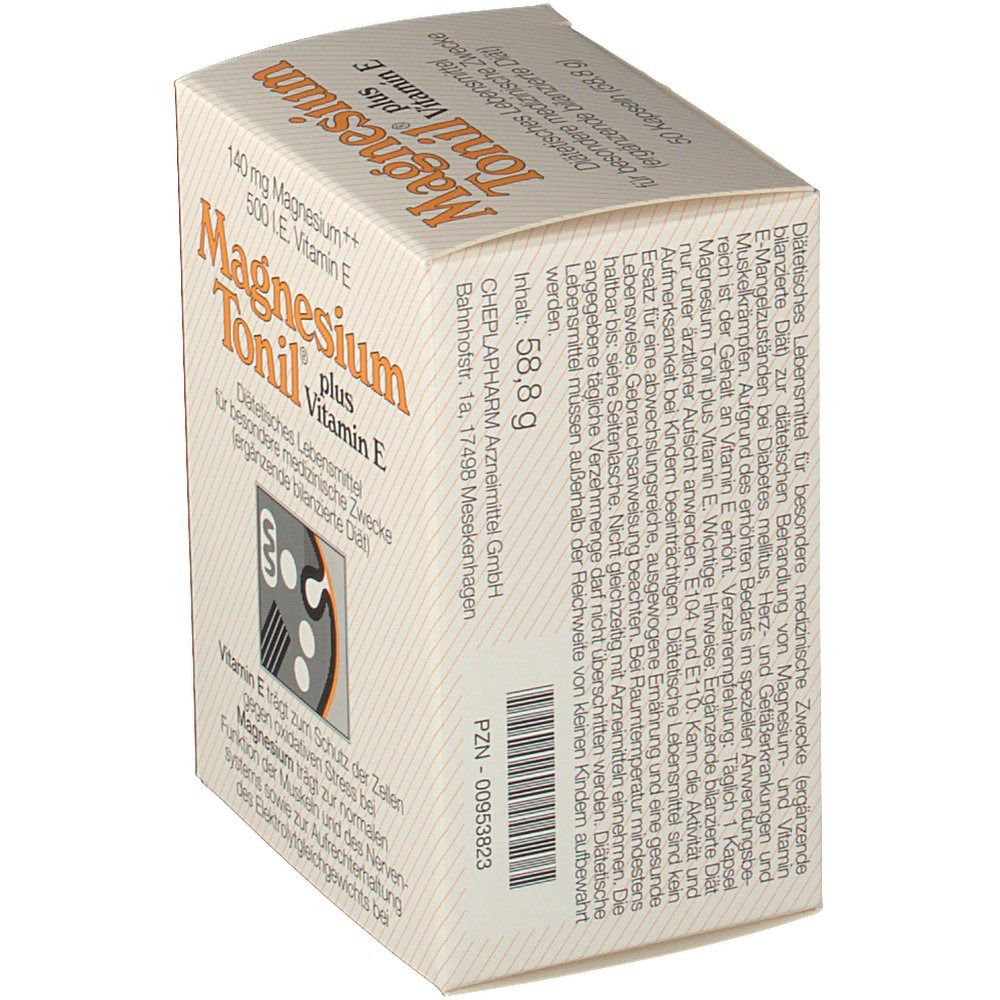 Magnesium Tonil plus Vitamin E Kapseln