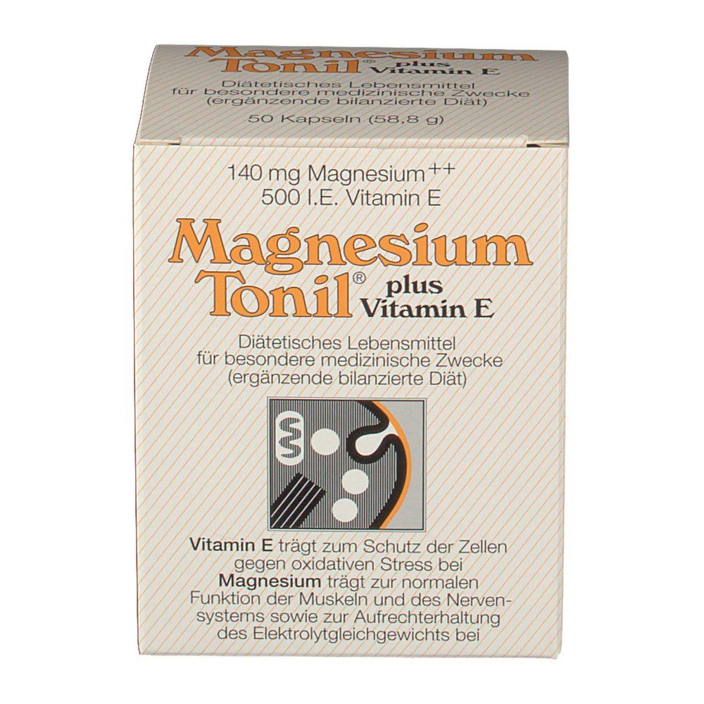 Magnesium Tonil plus Vitamin E Kapseln