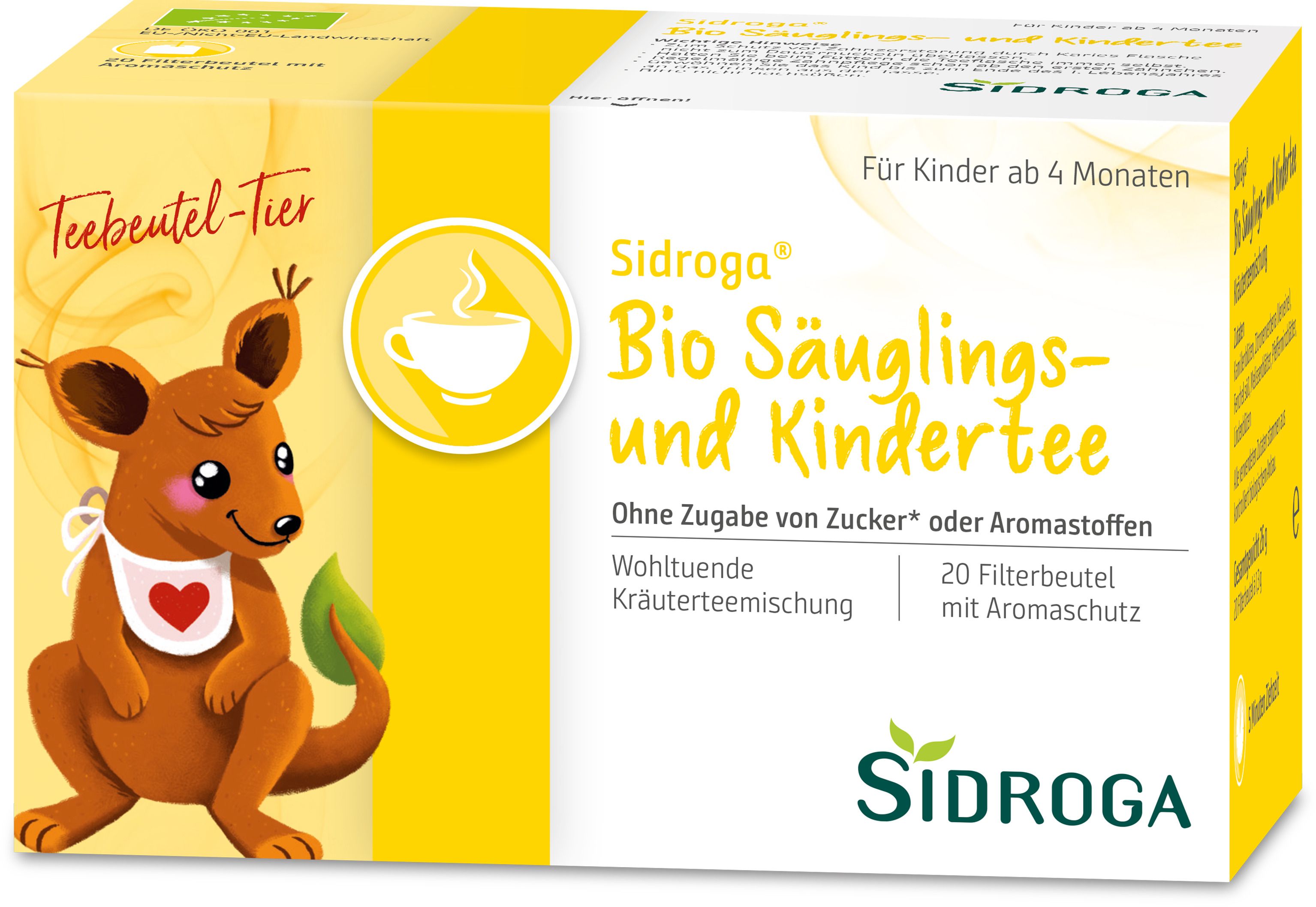Sidroga® Bio Thé pour nourrissons et enfants
