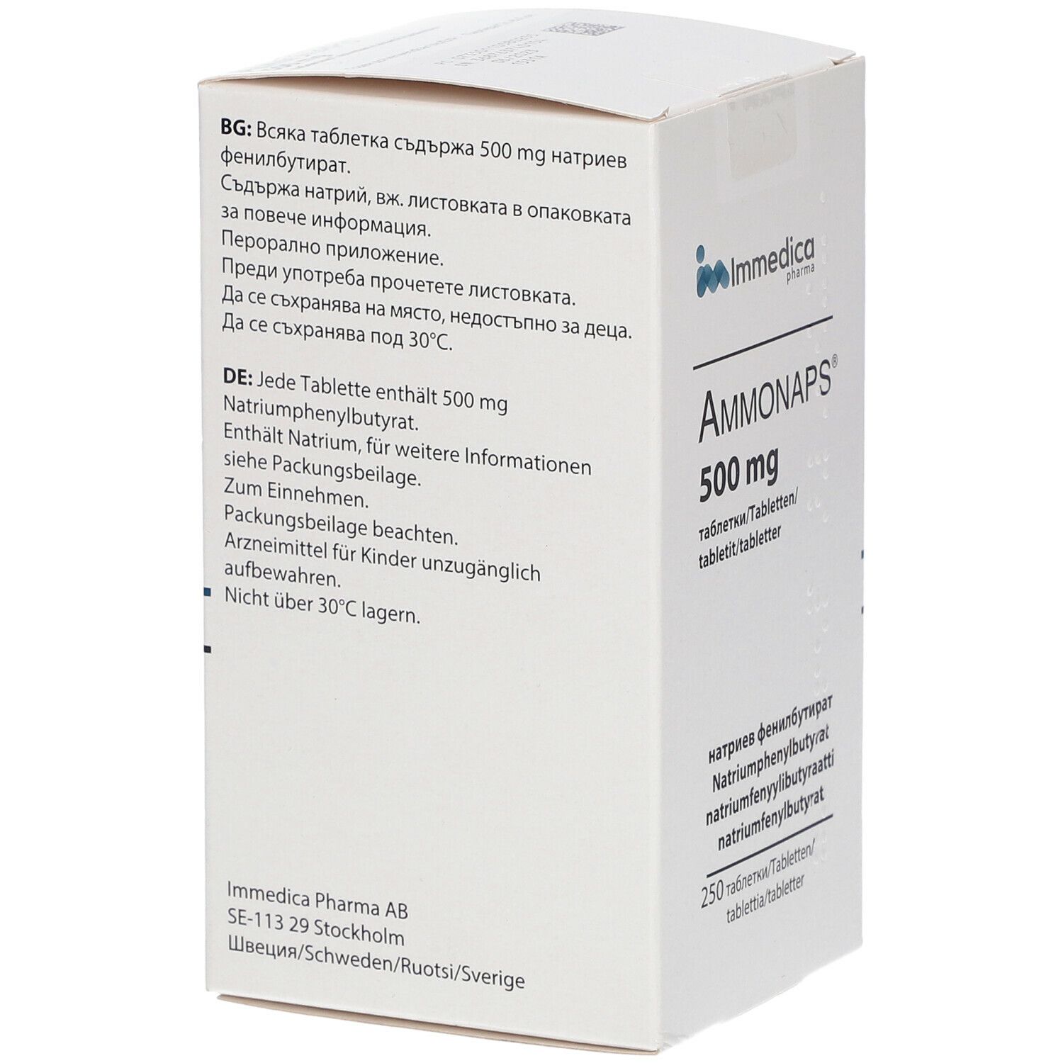 Ammonaps 500 mg Tabletten 250 St