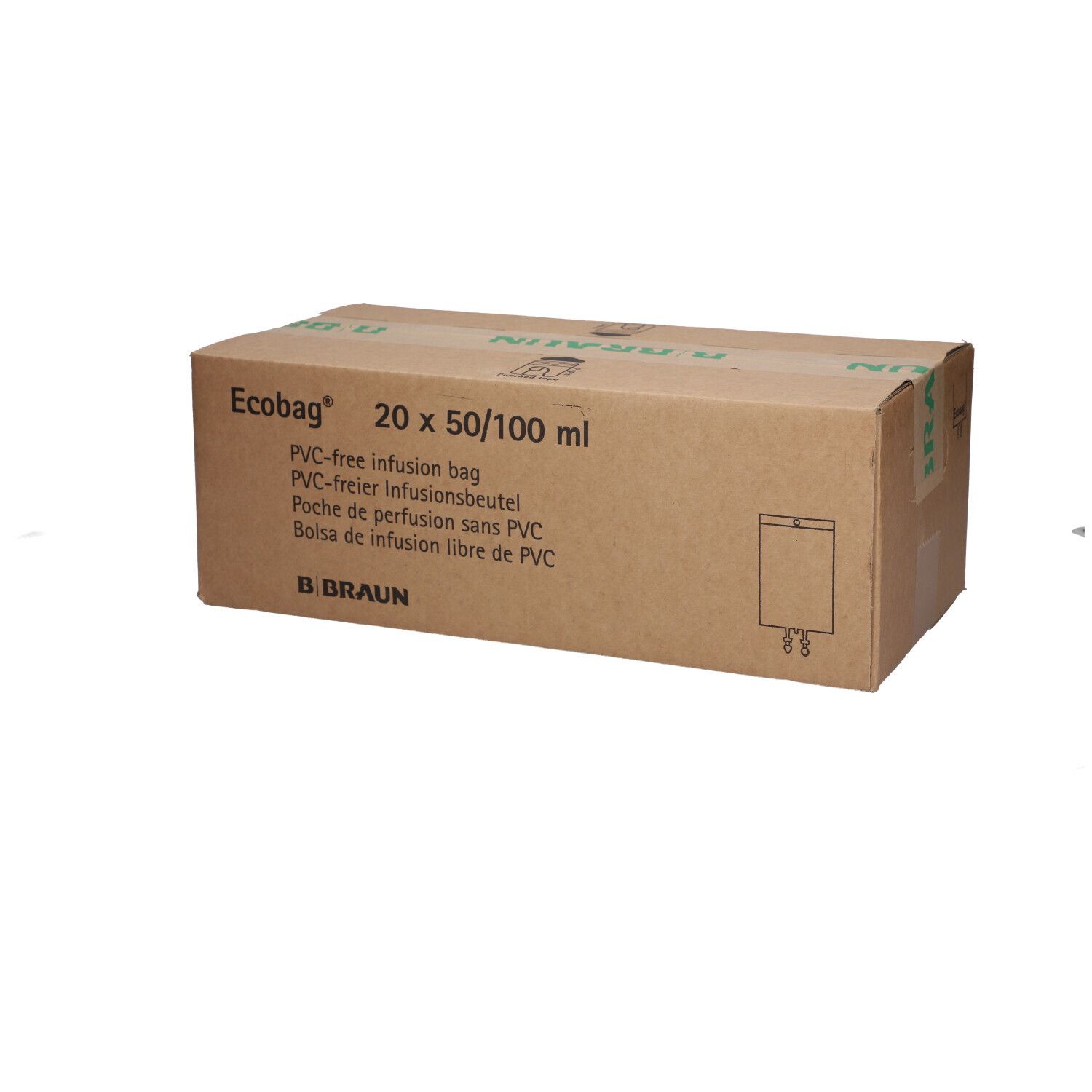 Isotone Kochsalz-Lösung 0,9 % Braun Ecobag®