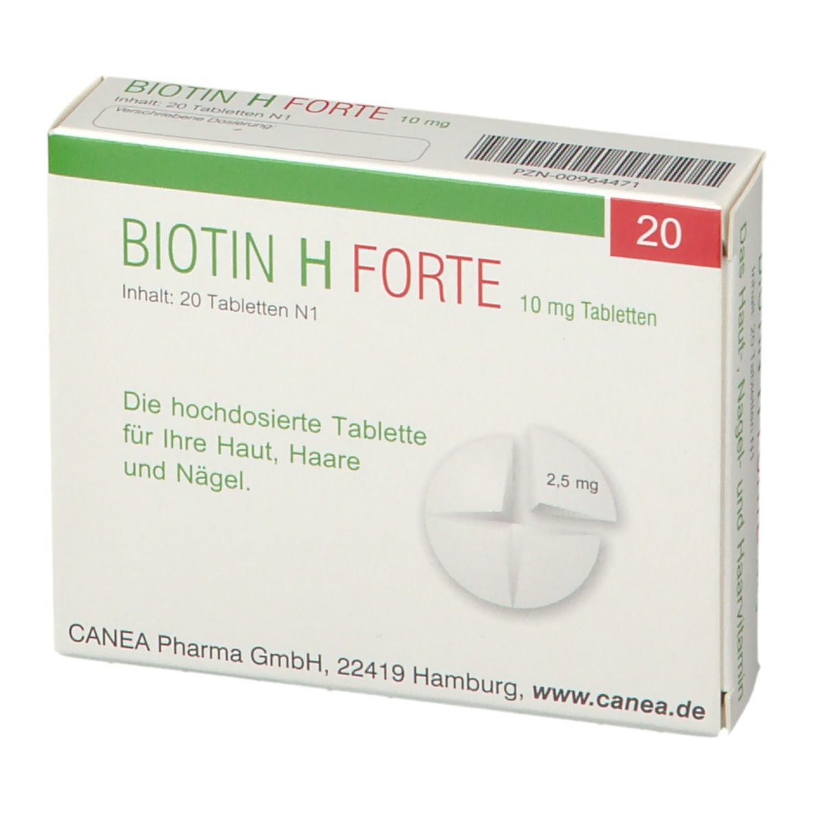 BIOTIN H forte 10mg Tabletten