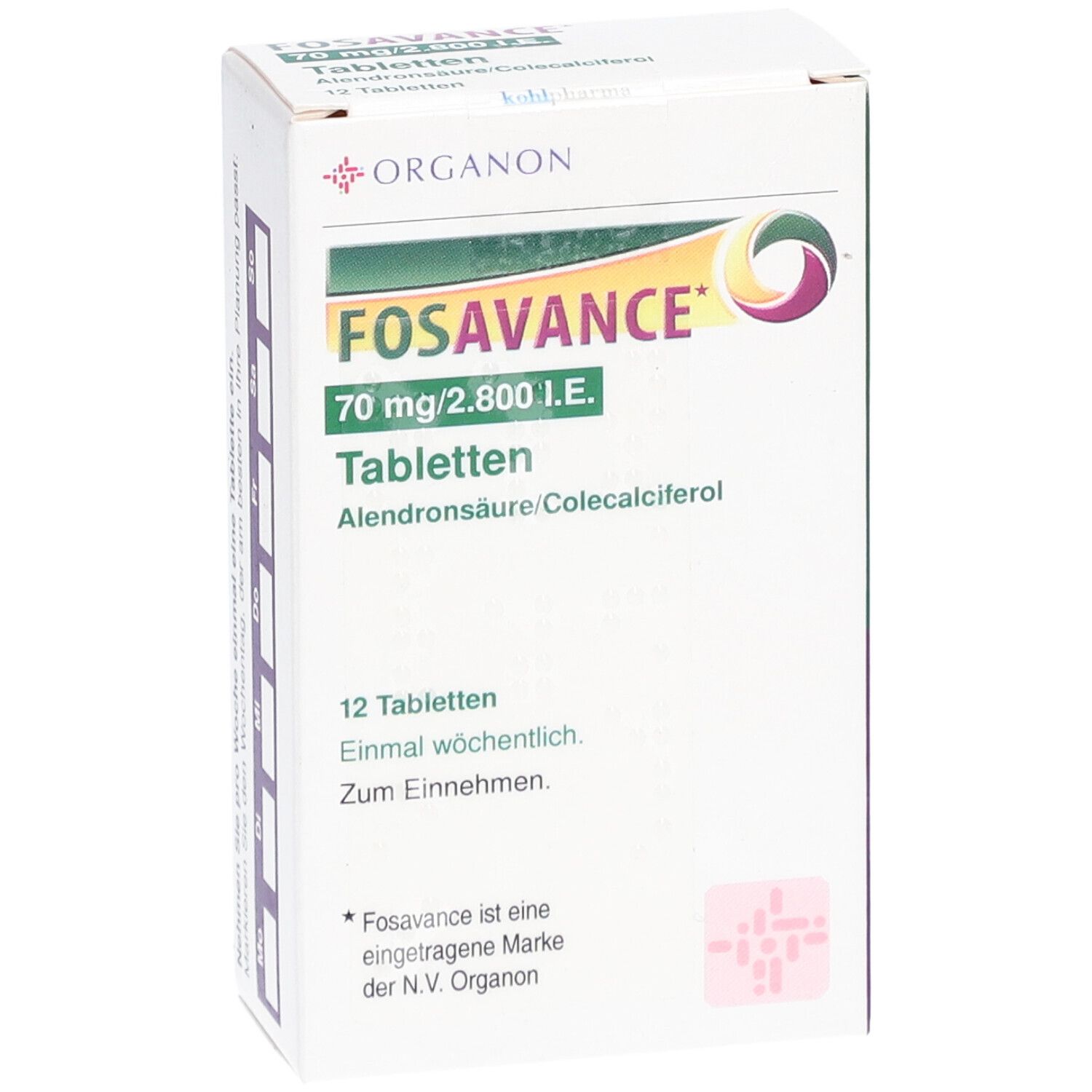 Fosavance 70 mg/2.800 I.E.
