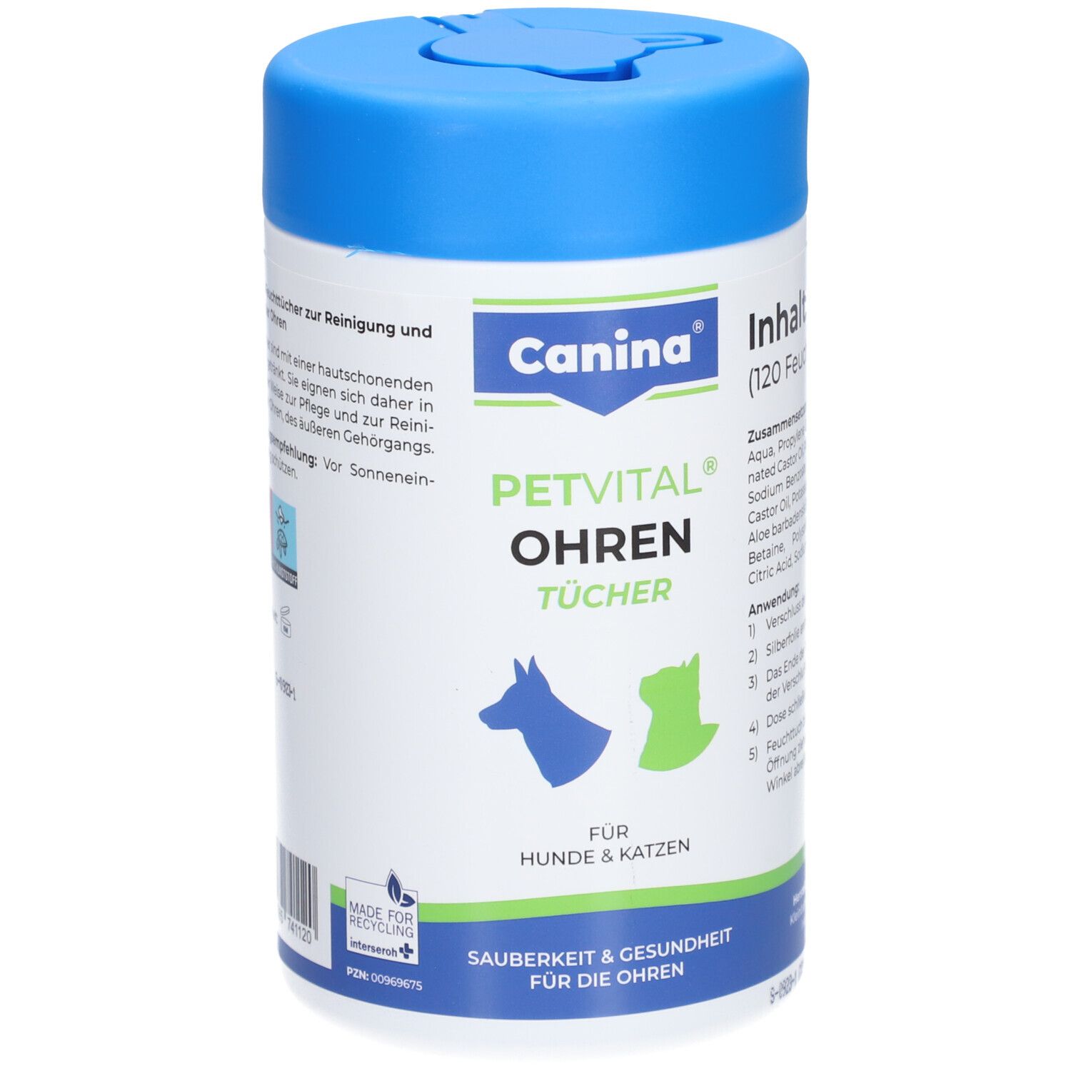 Canina® PETVITAL® Ohrentücher