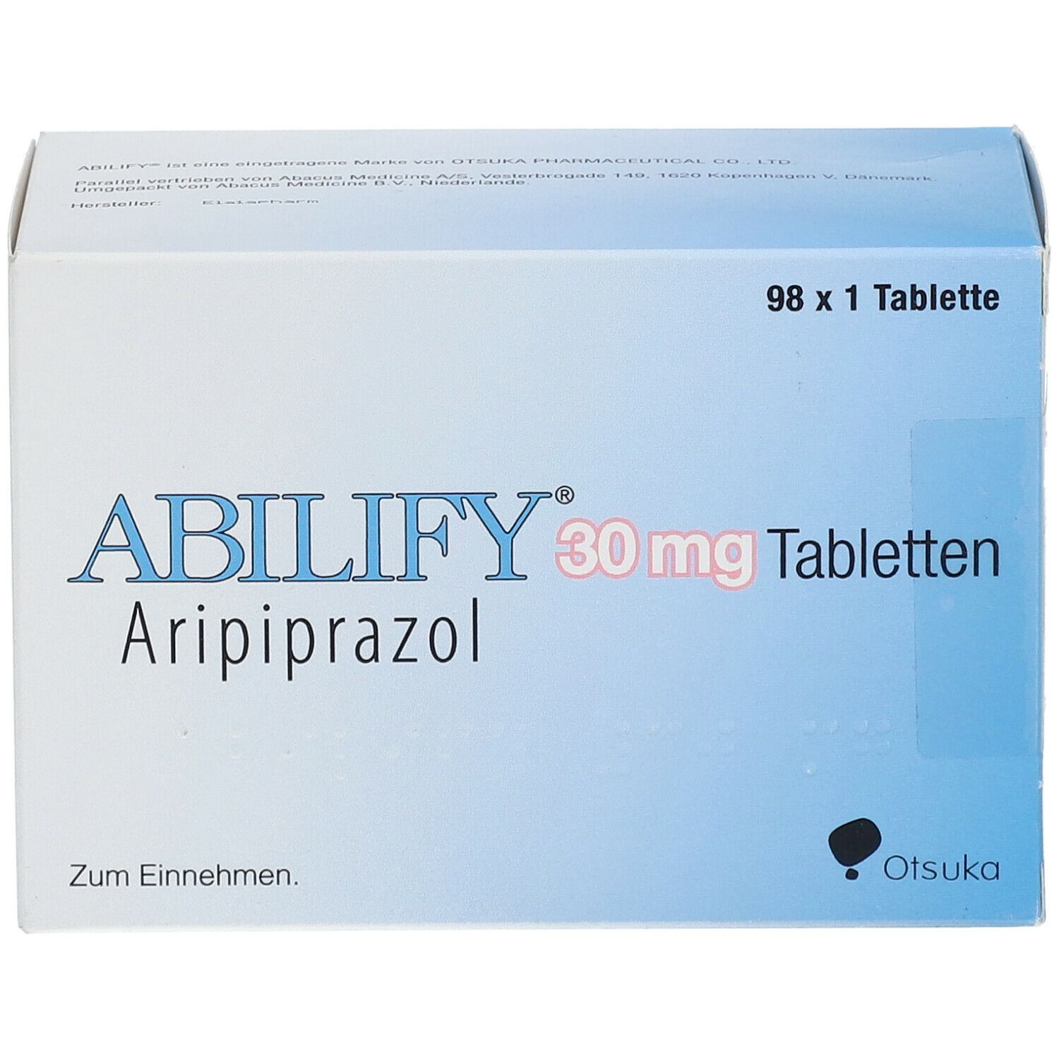 Abilify® 30Mg 98 St Mit Dem E-Rezept Kaufen - Shop Apotheke