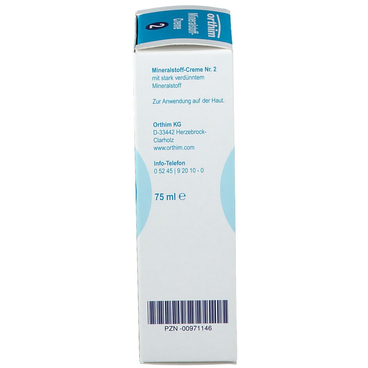 Orthim Mineralstoff-Creme Nr. 2