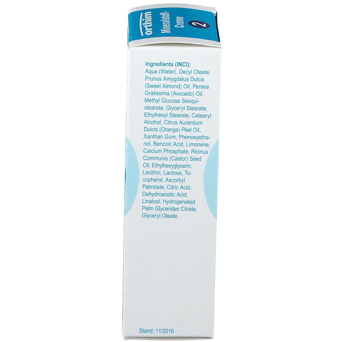Orthim Mineralstoff-Creme Nr. 2