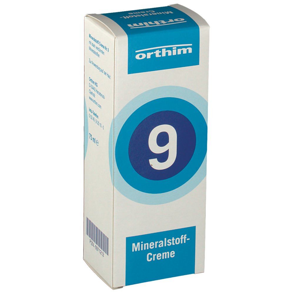 Mineralstoff-Creme Nr. 9