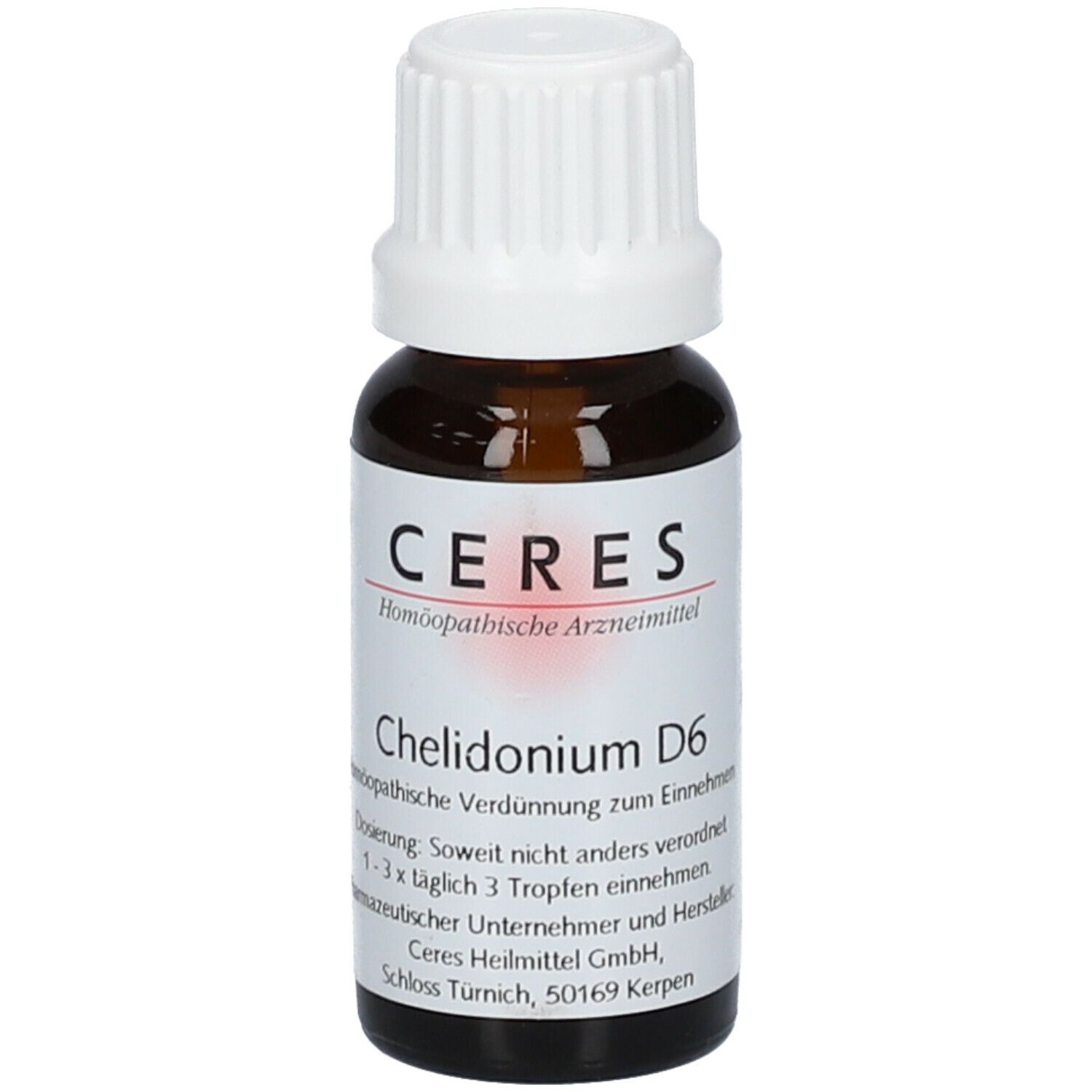 Ceres Chelidonium D 6 Dilution 20 ml