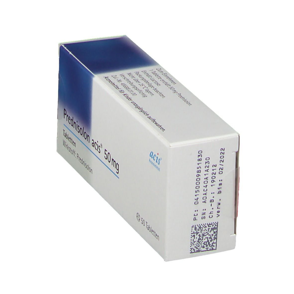 Prednisolon Acis 50 mg Tabletten St