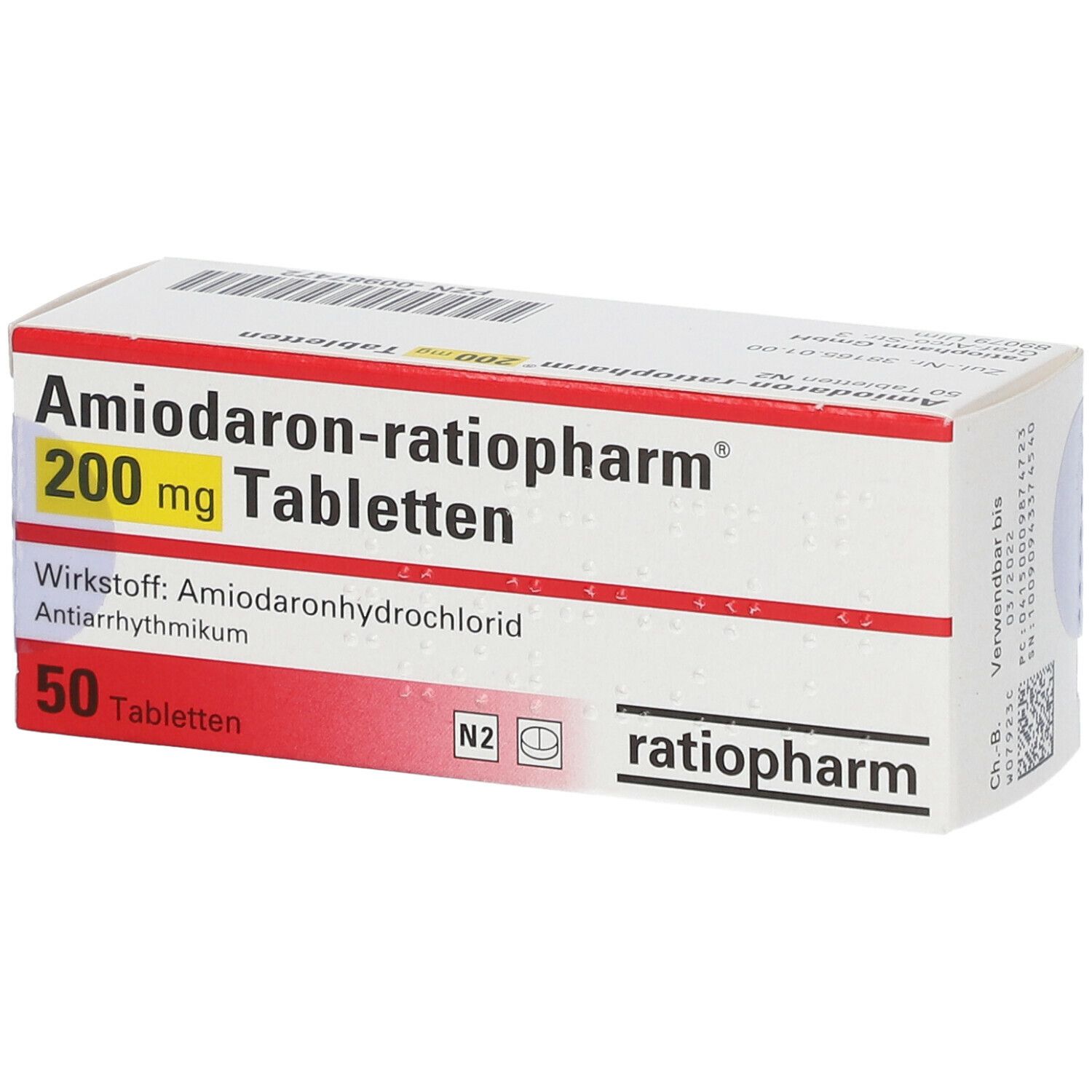 Amiodaron-ratiopharm® 200 mg