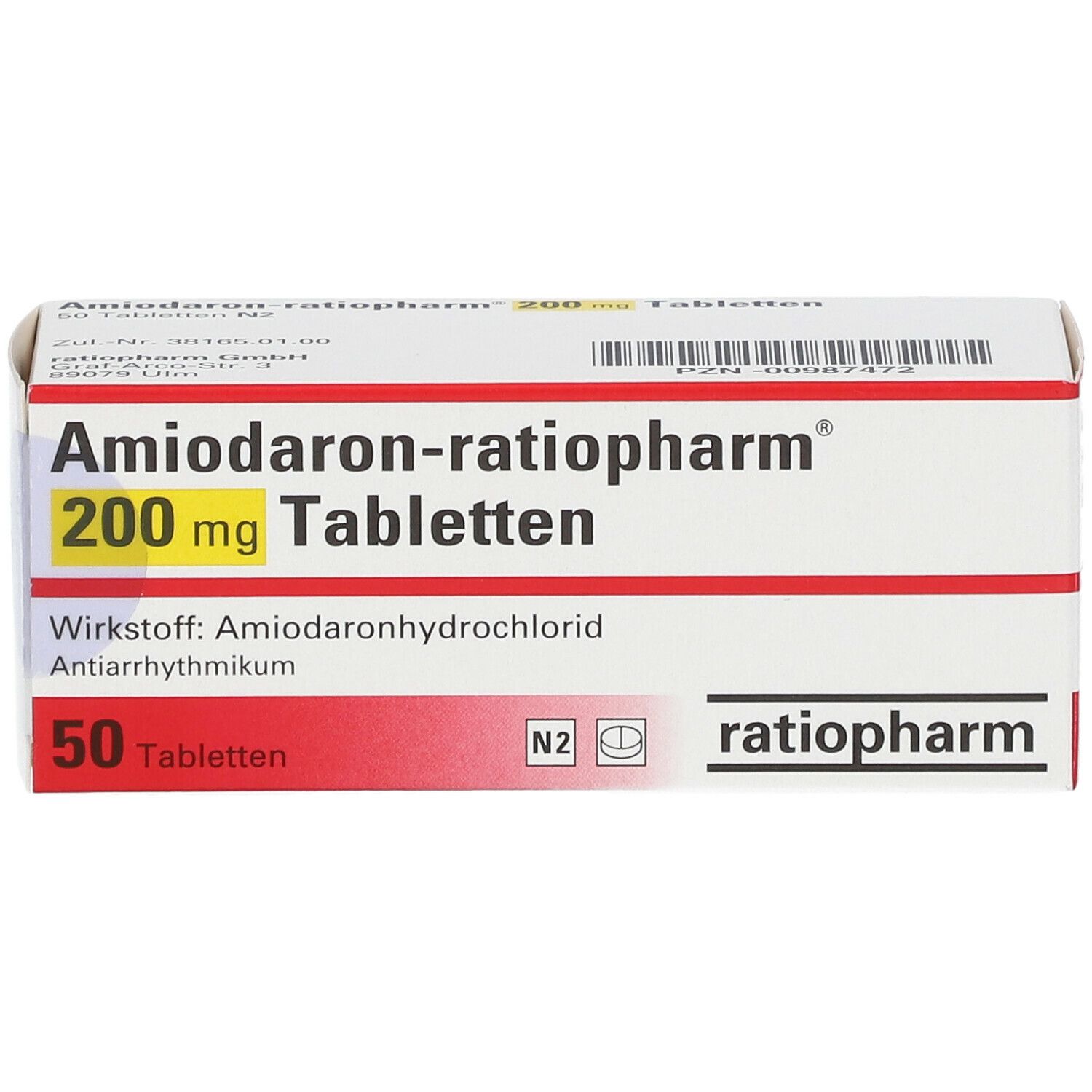 Amiodaron-ratiopharm® 200 mg