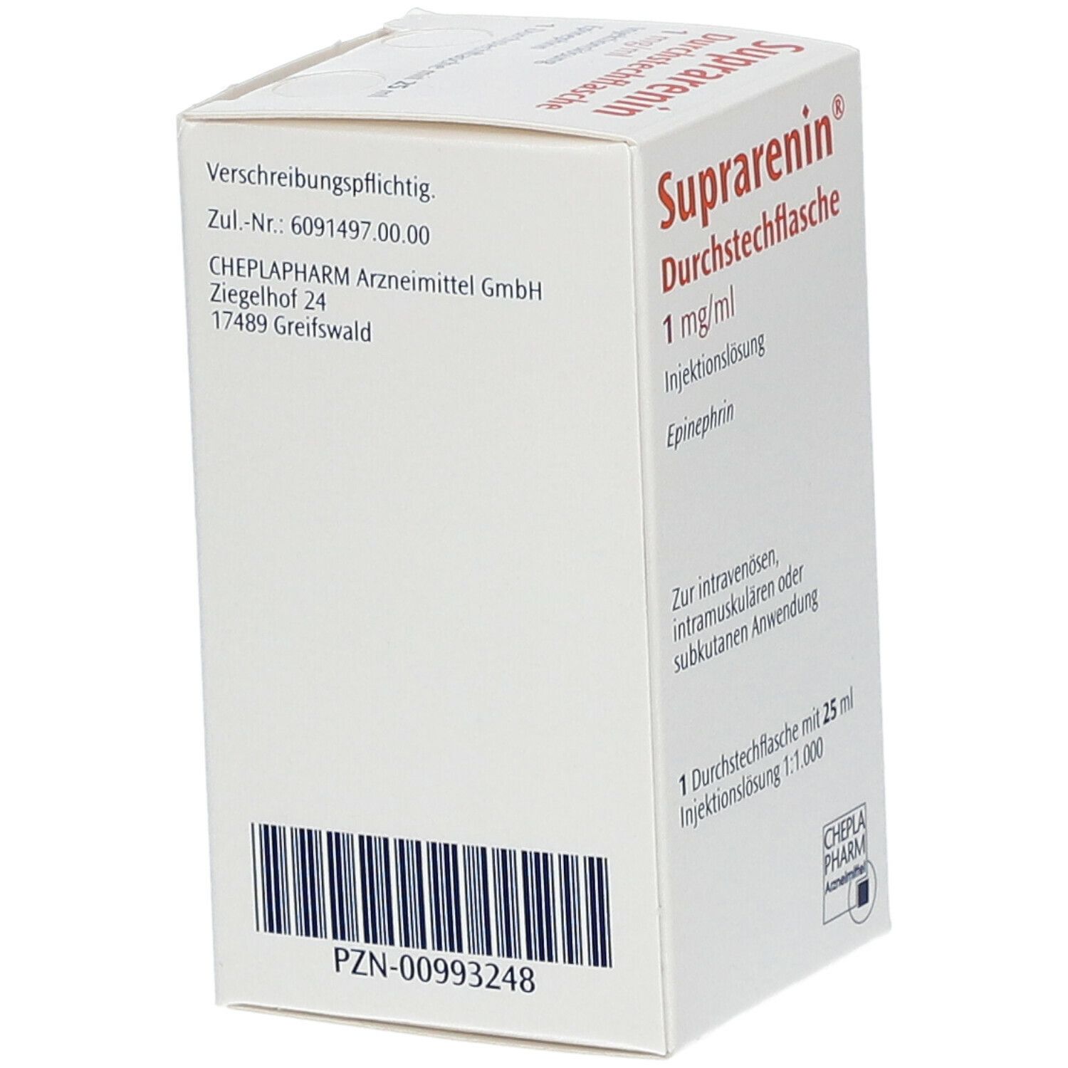 Suprarenin® Durchstechflasche 1 mg/ml 25 ml - shop-apotheke.com