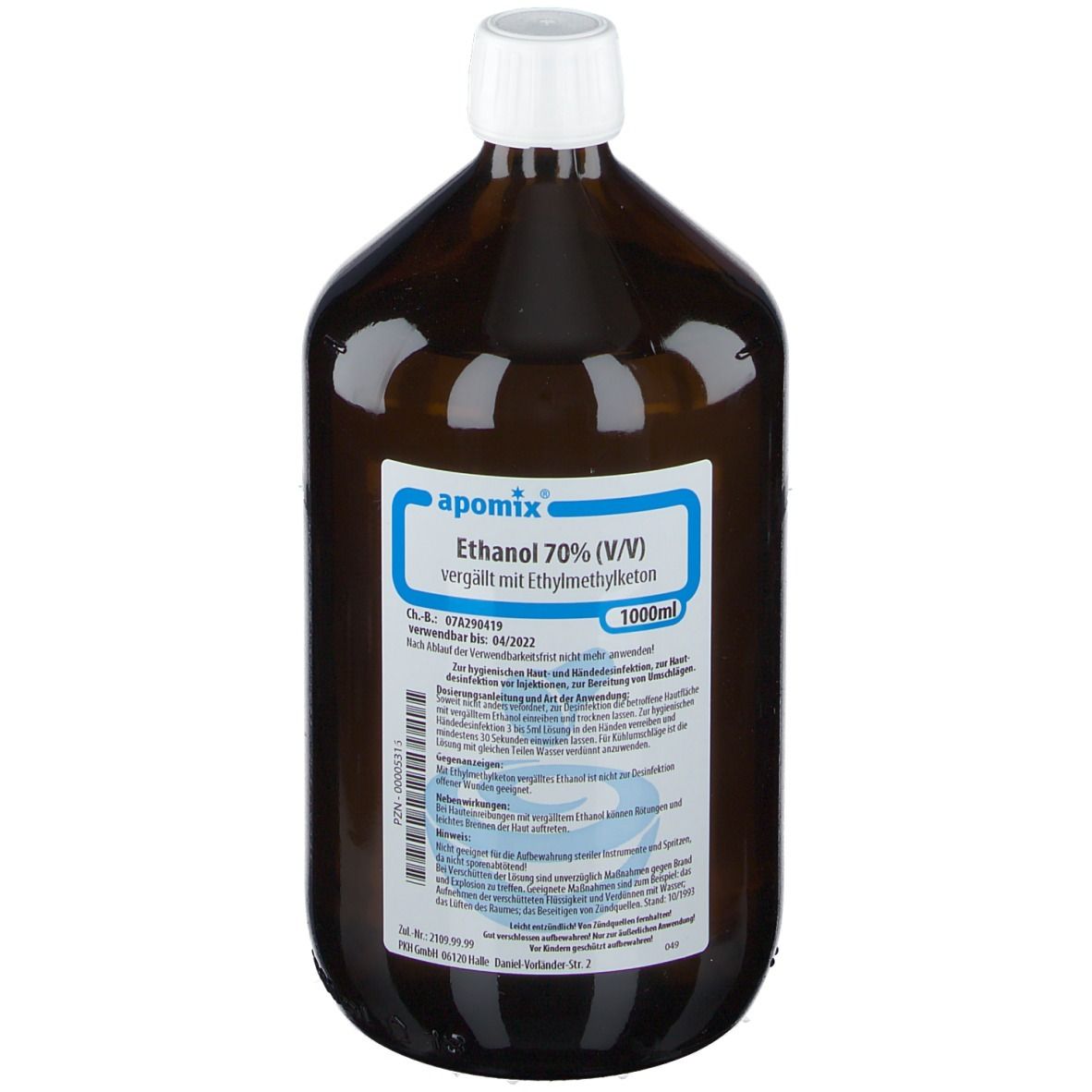 Ethanol 70 % 1 l Flüssigkeit