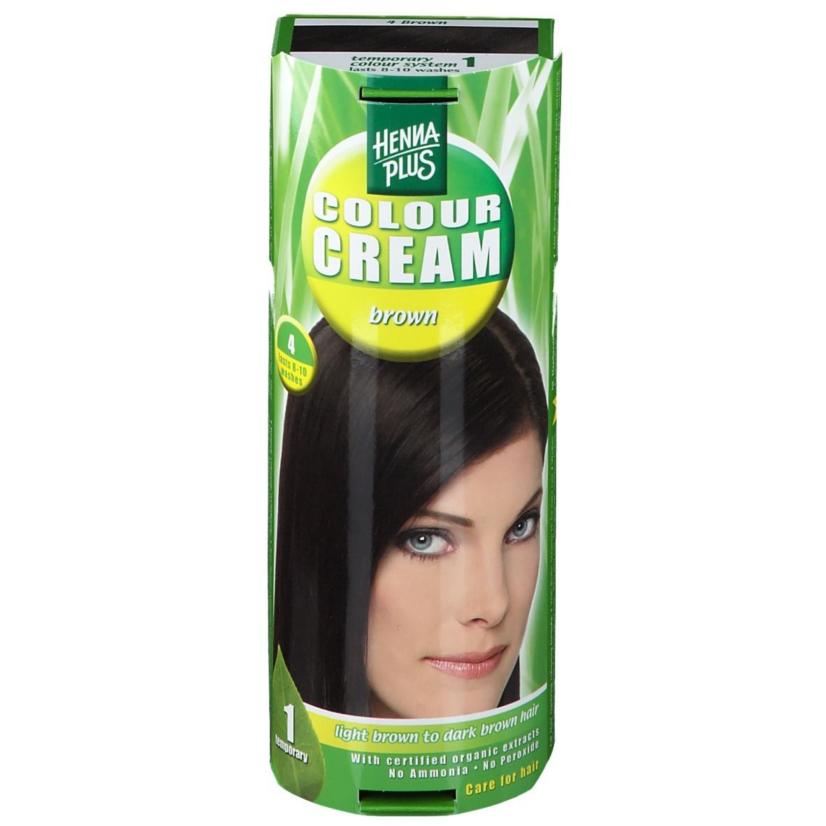 Hennaplus Colour Cream Brown 4 60 ml Creme