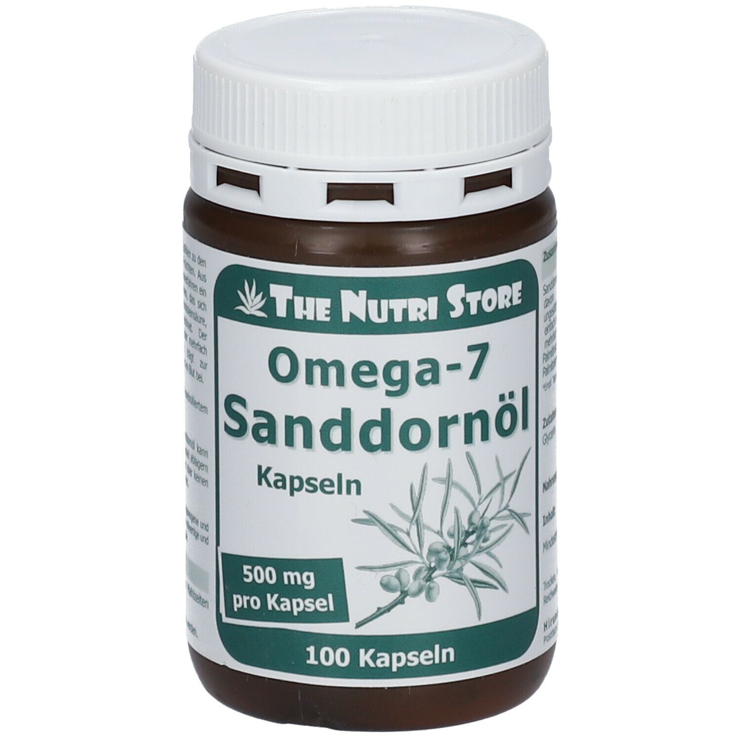 Omega -7 Sanddornöl 500 mg 100 St Kapseln