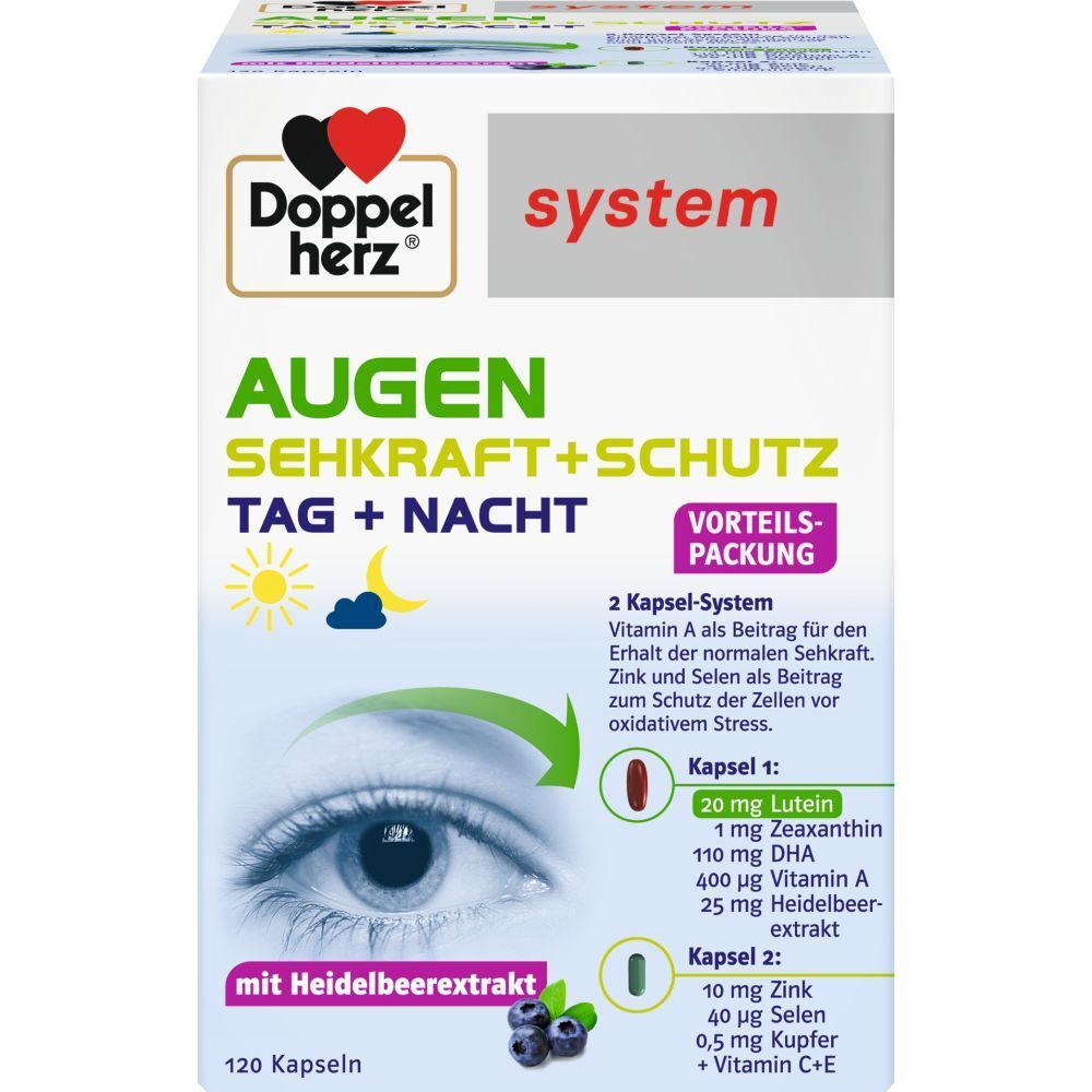 system Augen Sehkraft + Schutz 120 St Kapseln