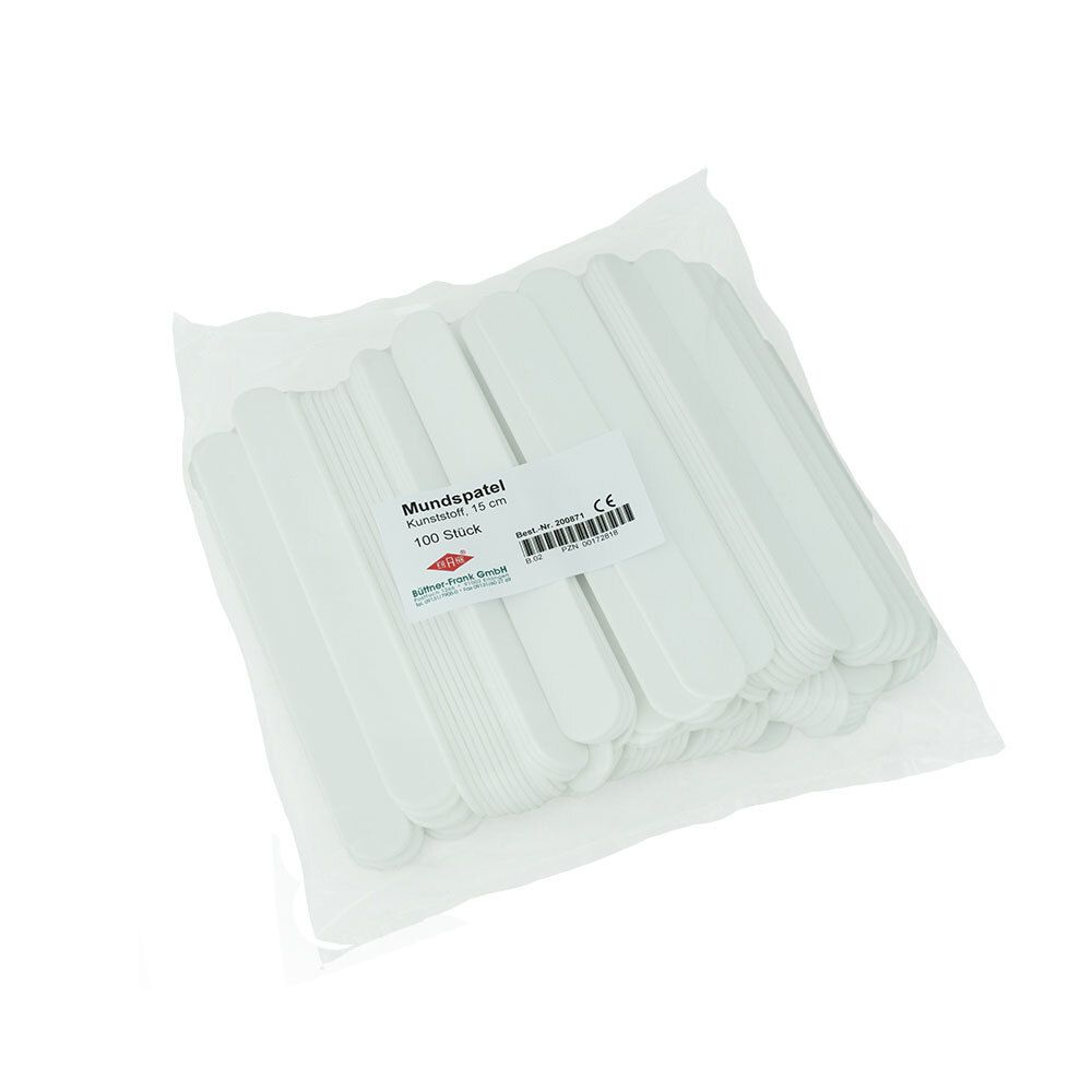 Frank® Mundspatel aus Kunststoff 15 cm