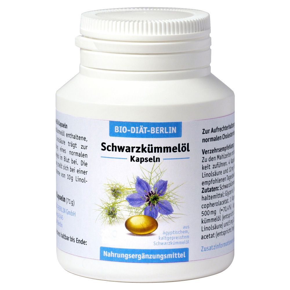Schwarzkümmelöl Kapseln 100 St Kapseln