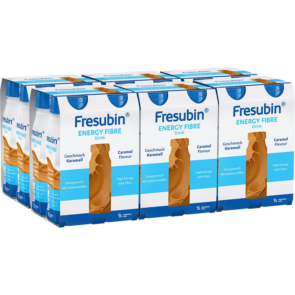Fresubin® Energy fibre Drink Karamell 6X4X200 ml Lösung