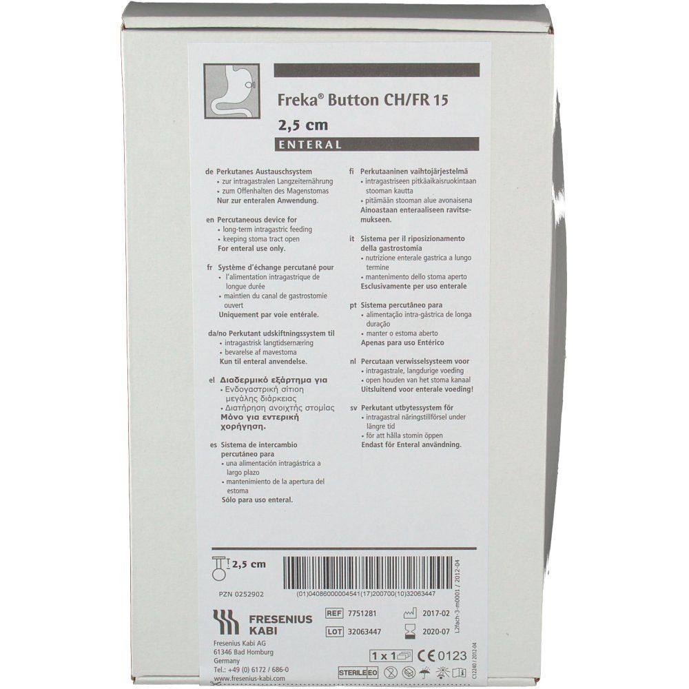 Freka® Button Einzelset 2,5 cm 1 St Set