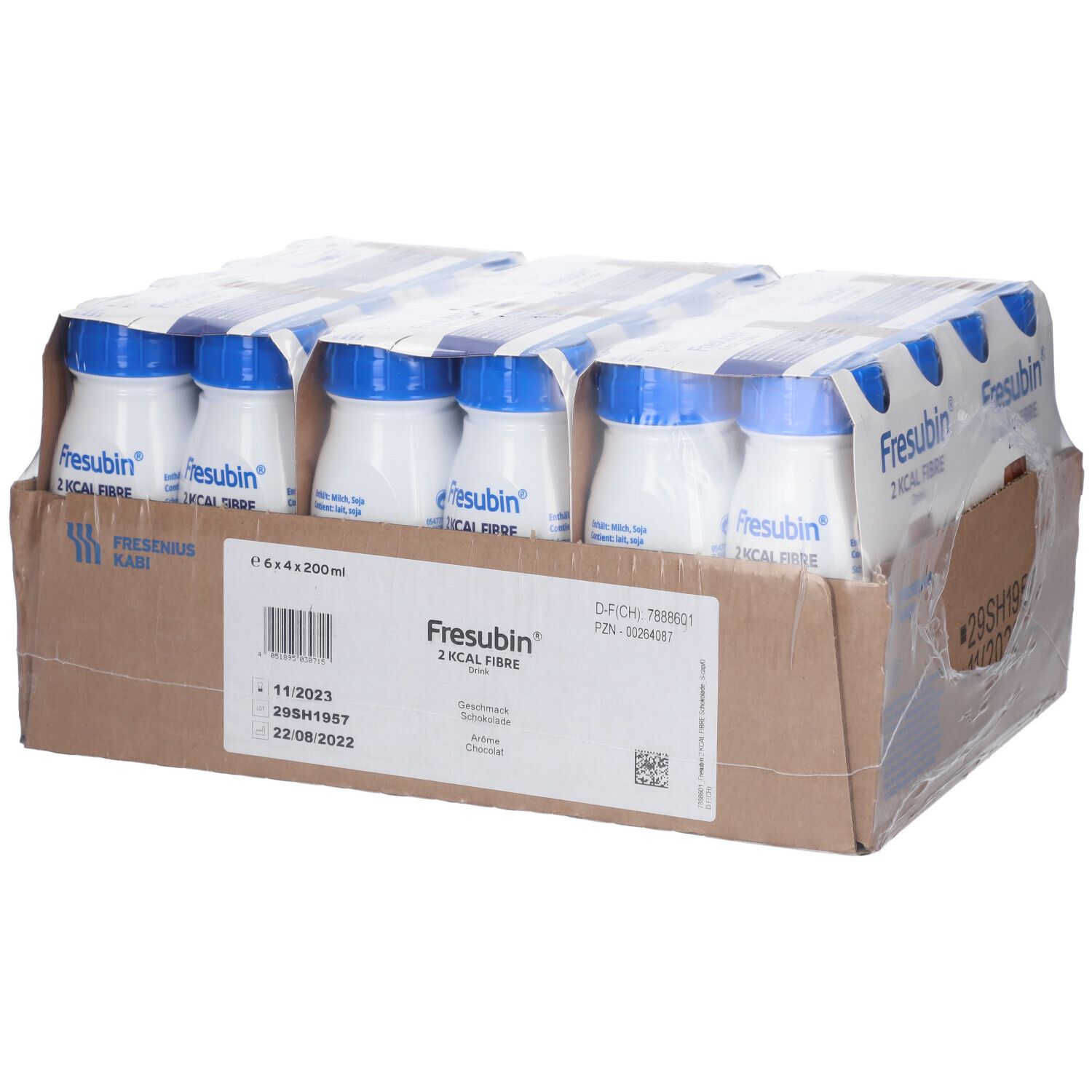 Fresubin® 2 kcal fibre Drink Schokolade 24X200 ml Lösung