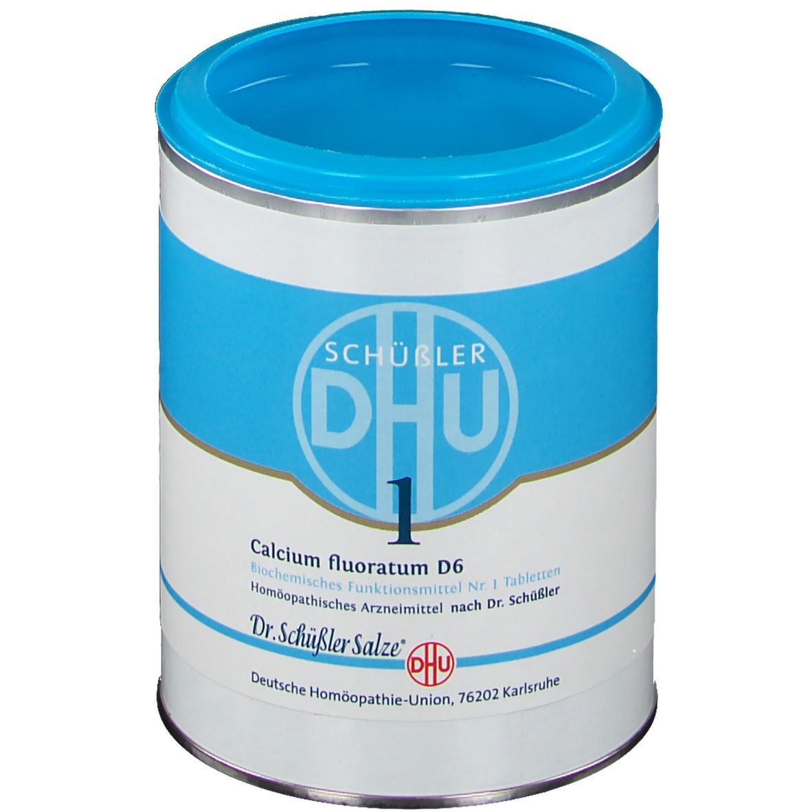 1 Calcium fluoratum D6 1000 St Tabletten