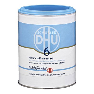 6 Kalium sulfuricum D6 1000 St Tabletten