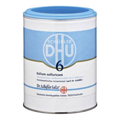 6 Kalium sulfuricum D12 1000 St Tabletten