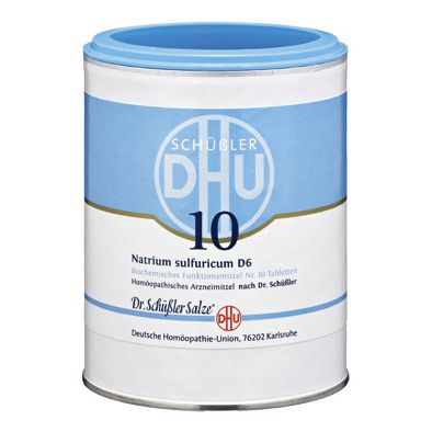 10 Natrium sulfuricum D6 1000 St Tabletten