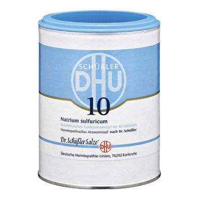 10 Natrium sulfuricum D12 1000 St Tabletten