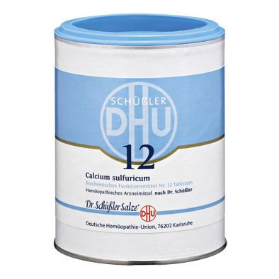 12 Calcium sulfuricum D3 1000 St Tabletten