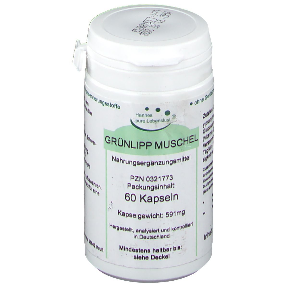 Grünlipp Muschel 60 St Kapseln