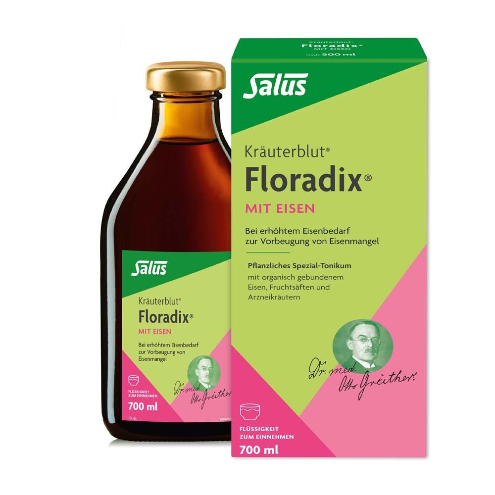 Kräuterblut® Floradix® mit Eisen 700 ml Lösung zum Einnehmen