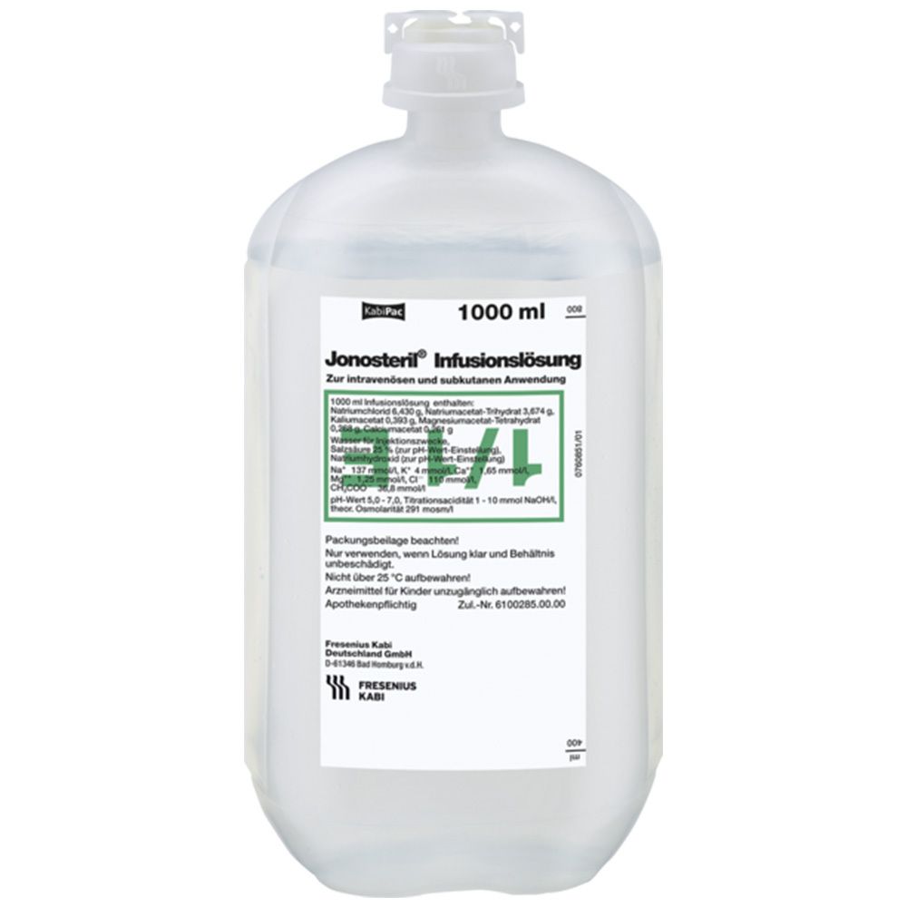 Isotonische Kochsalzlösung 0,9 % 20X500 ml Infusionslösung