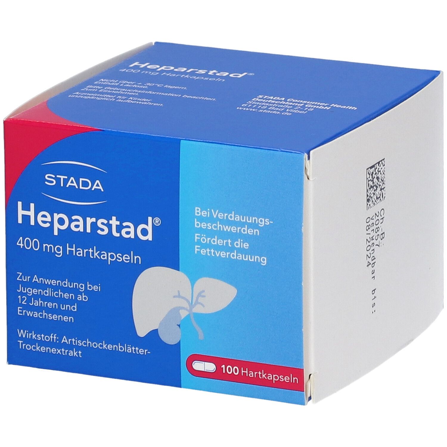 Heparstad® Artischocken 100 St Hartkapseln