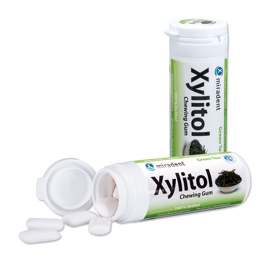 Xylitol Chewing Gum Green Tea 30 St Kaugummi