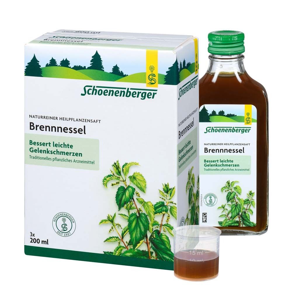 Brennessel 3X200 ml Saft