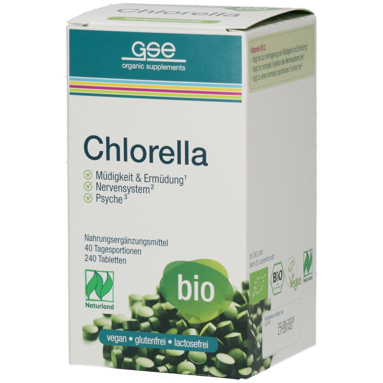 BIO Chlorella 240 St Tabletten