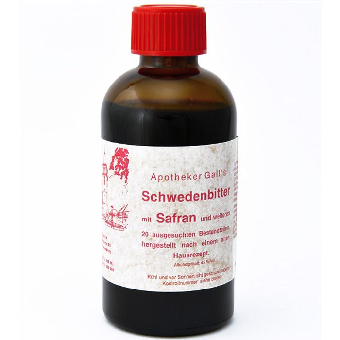 Apotheker Galls Schwedenbitter mit Safran 1000 ml Lösung