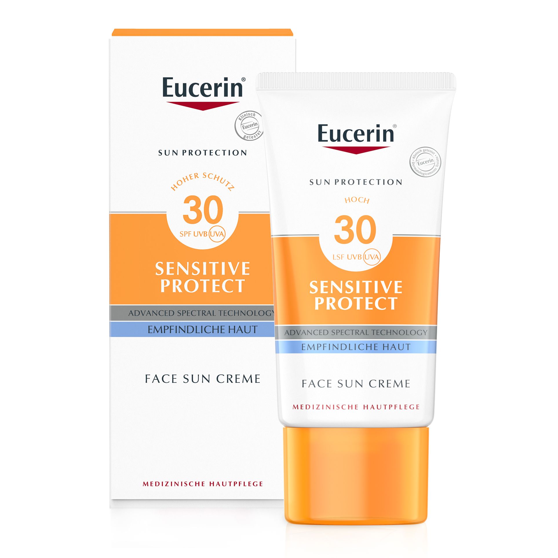 Eucerin Sun Sensitive Protect Face Creme LSF 30 50 ml Creme