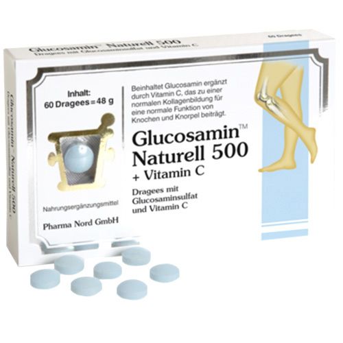 Glucosamin Naturell 500 mg Dragees 60 St Dragees